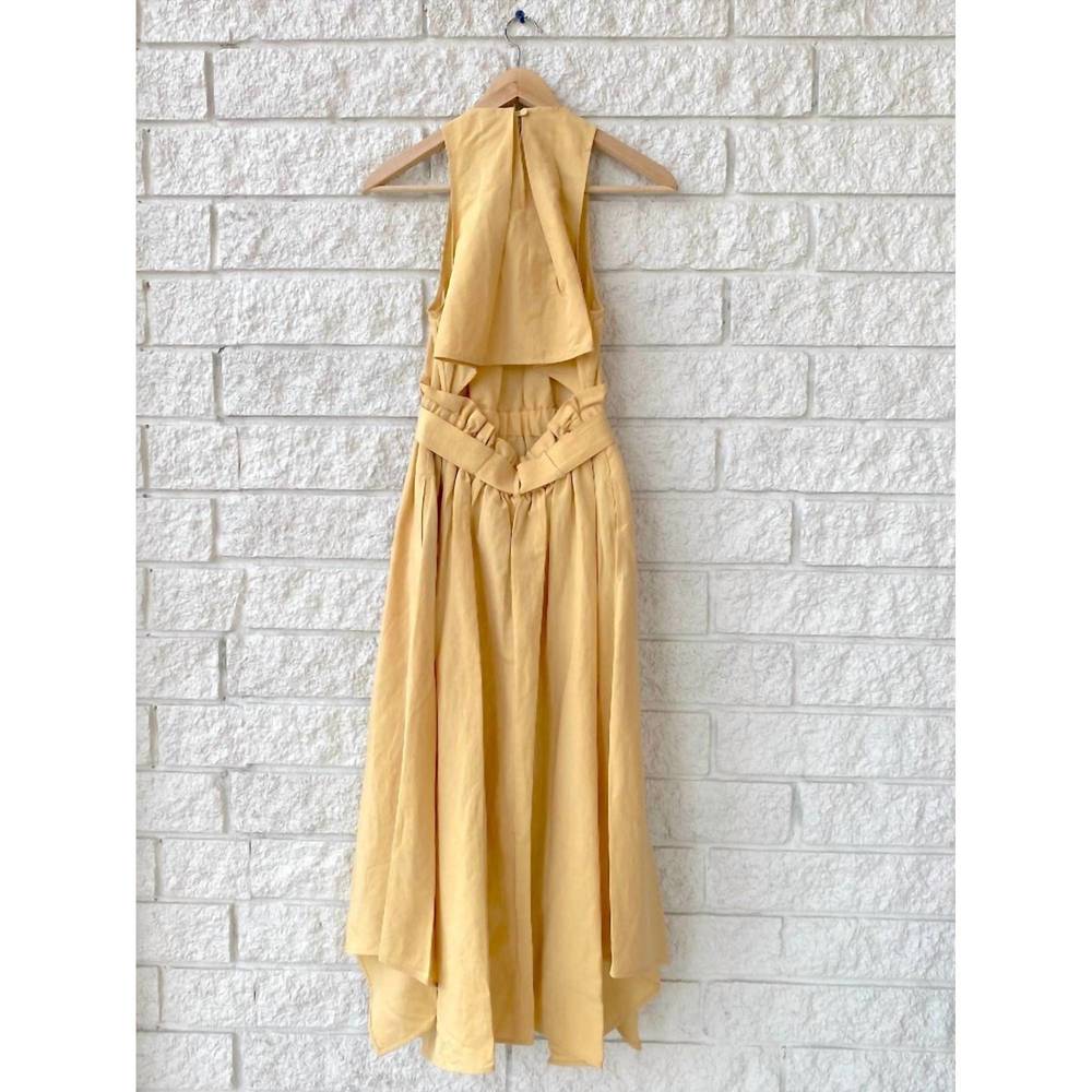 NEW ULLA JOHNSON farah dress in dune - Picture 5 of 5